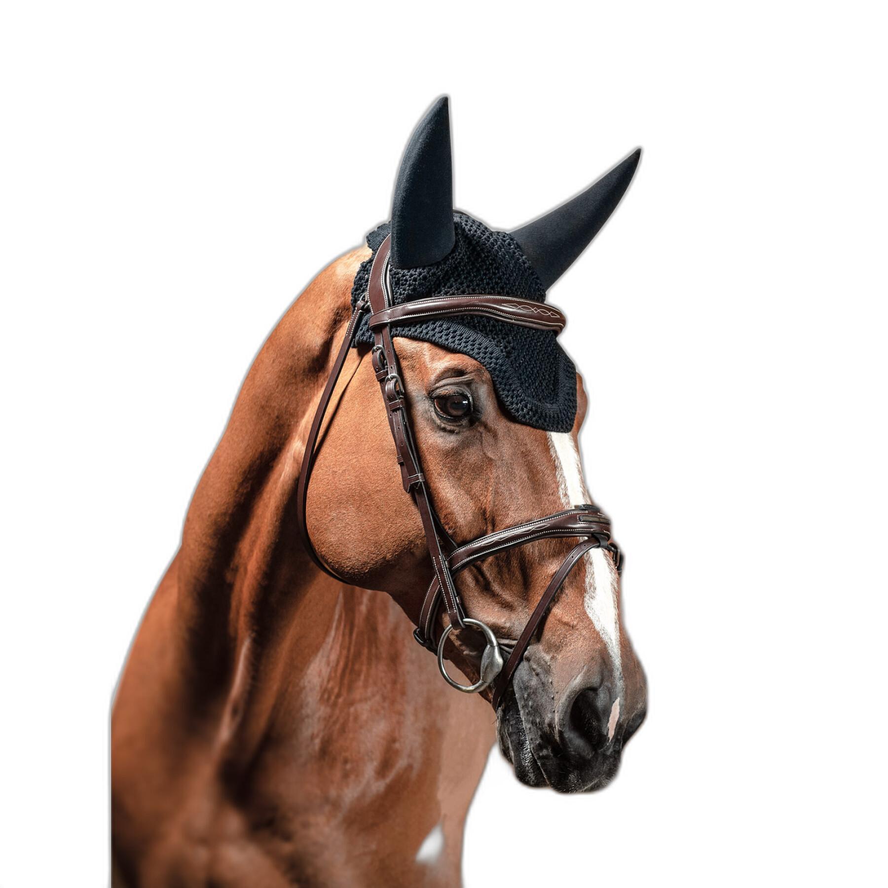 Cappello anti-moscche per cavalli Equiline Dave