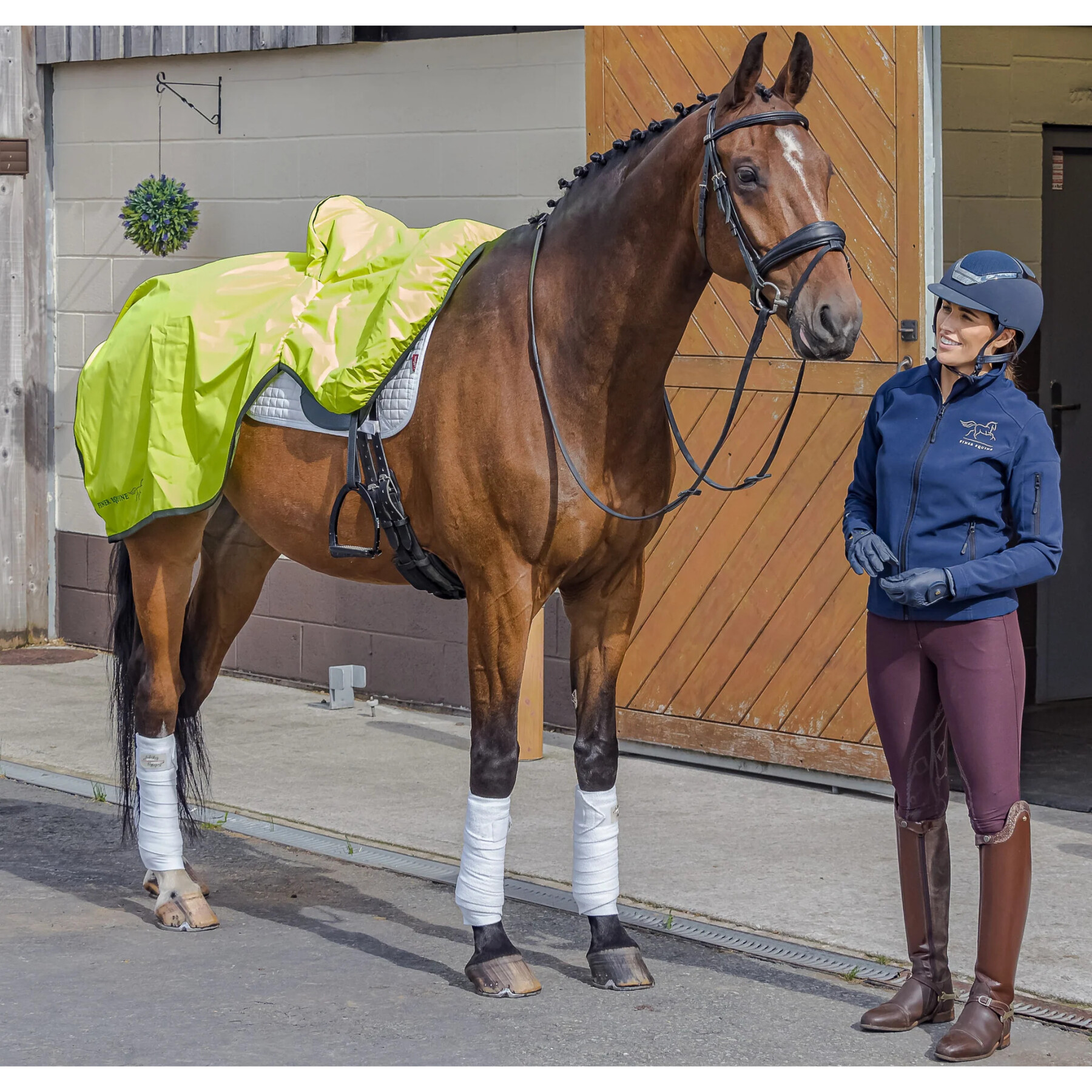 Tappeti impermeabili per cavalli Finer Equine Ride-On
