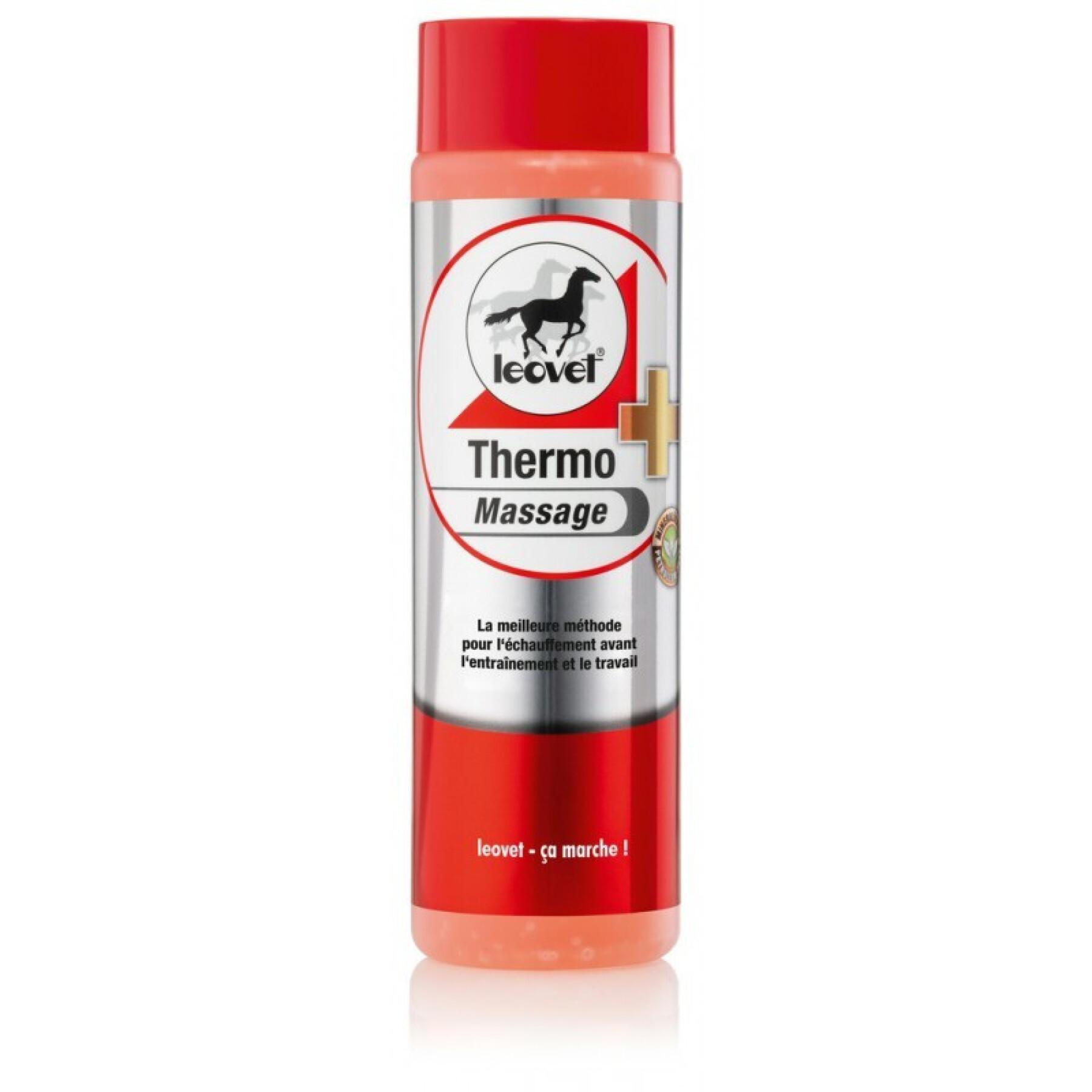 Gel da massaggio per cavalli Leovet Thermo massage