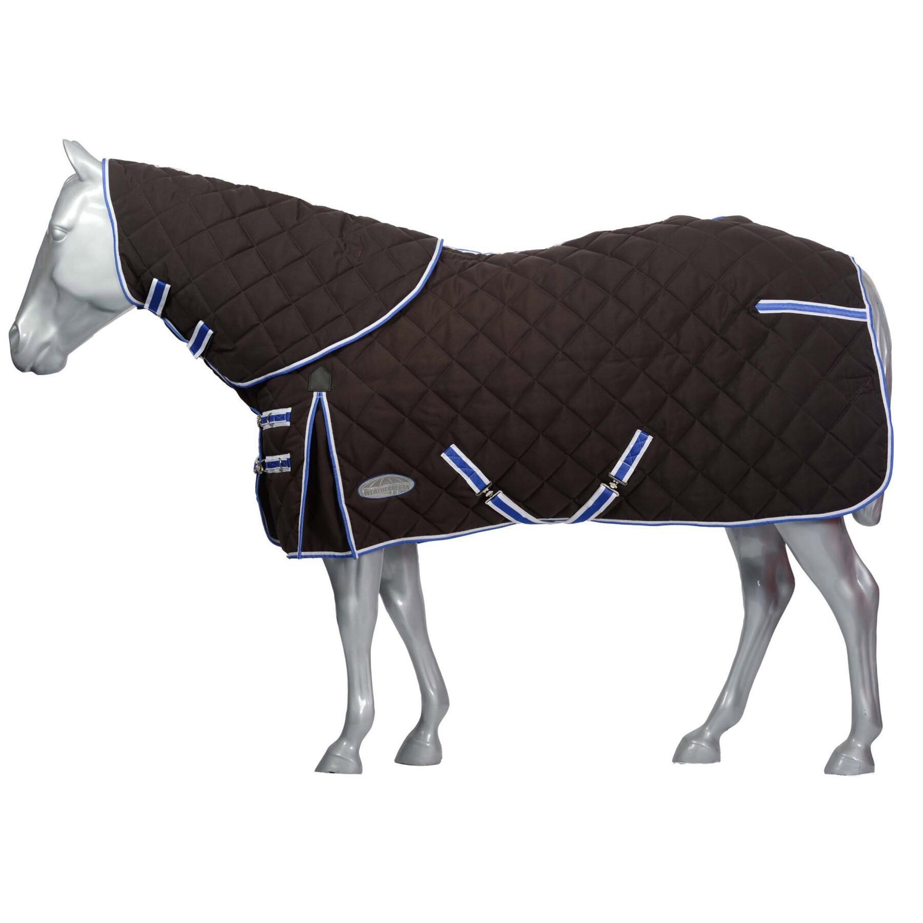 Tappeto da scuderia per cavalli con copricollo staccabile Weatherbeeta Comfitec 1000D Diamond Quilt 350g