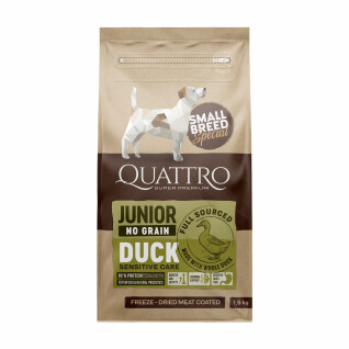 Cibo per cani di piccola taglia a base di anatra BUBU Pets Quatro Super Premium