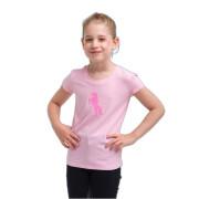 Maglietta da equitazione per bambina Cavalliera Just Pink